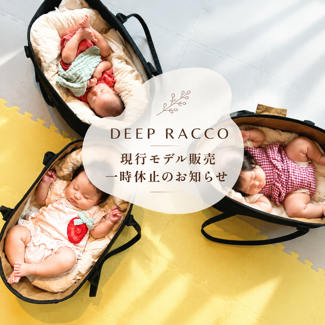 DEEP RACCO 現行モデル販売一時休止と、最後の20セットについて