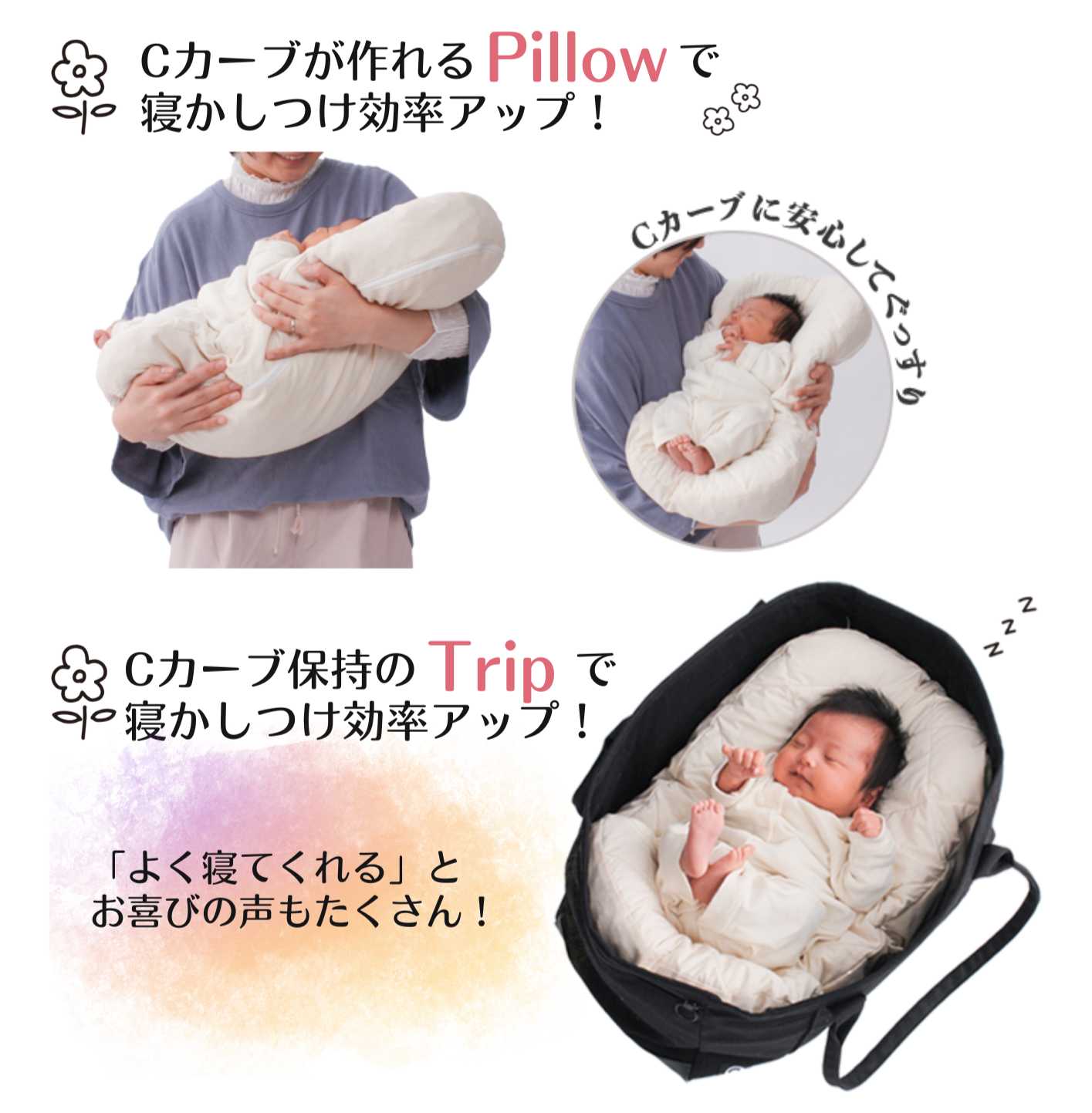 ベビー寝床「DEEP RACCO」セット（プレゼント付） – RACCO｜ベビーブランド